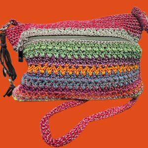 The Sak Lumi Crossbody Convertible Bag NWOT Sunset Stripe